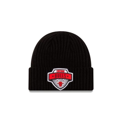 Chicago Bulls Gorra | New Era NBA Tip Off Edition Cuff Knit Beanie Mexico - Negros